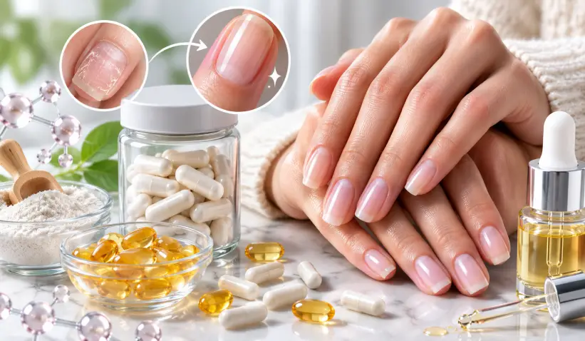 سلامت ناخن | توصیه پزشکی - آیا بیوتین و کلاژن واقعاً به تقویت ناخن کمک می‌کنند؟ نظر متخصصان چیست؟