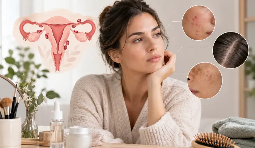 سلامت زنان | پوست و مو - اندومتریوز چه ارتباطی با پوست، مو و روتین زیبایی دارد؟